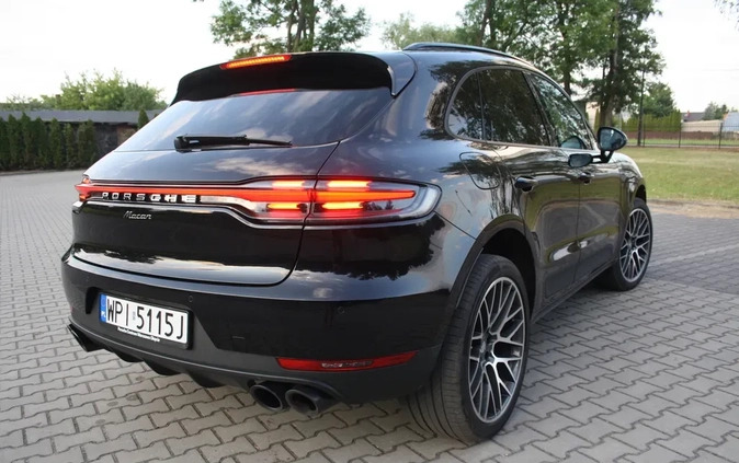 Porsche Macan cena 282800 przebieg: 49000, rok produkcji 2020 z Węgrów małe 781